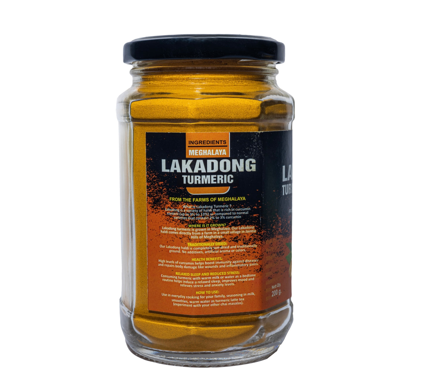 Azuno Lakadong Turmeric Powder 200gm